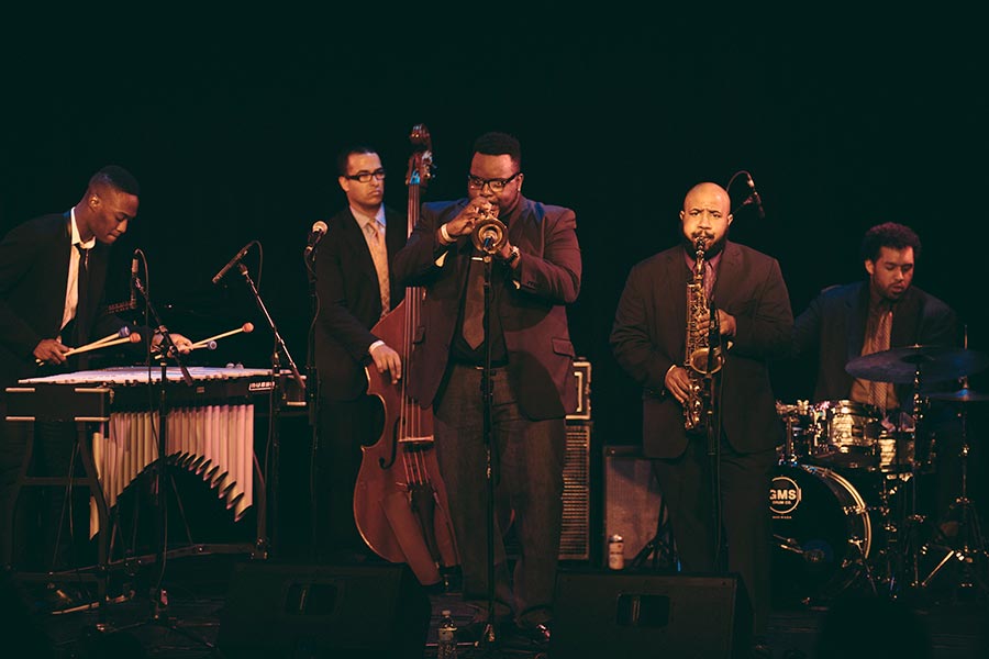 The Marquis Hill Blacktet performs.