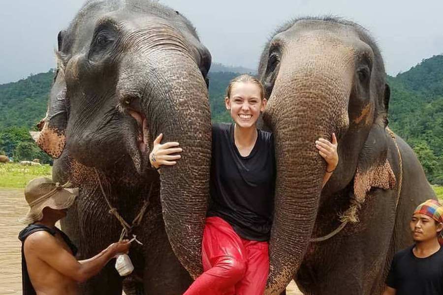 Keara Crook '19 recently had a summer internship in Thailand, thanks to the Gilman Scholarship Program.