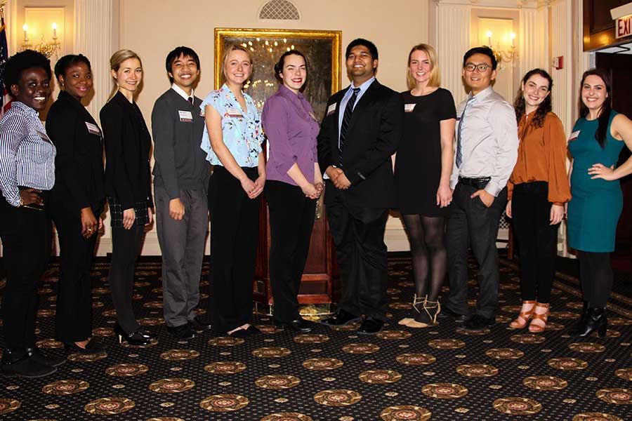 Students meet and shadow alumni in the medical field during a spring break medical immersion trip.