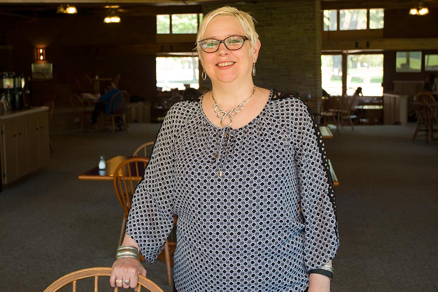 Monica Corsaro, Knox's director of spiritual life