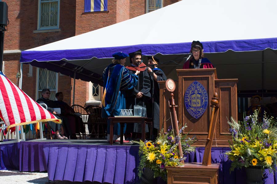 Eva Longoria, award-winning actor, producer, and philanthropist, was awarded the degree of Doctor of Fine Arts at Knox College Commencement 2017.