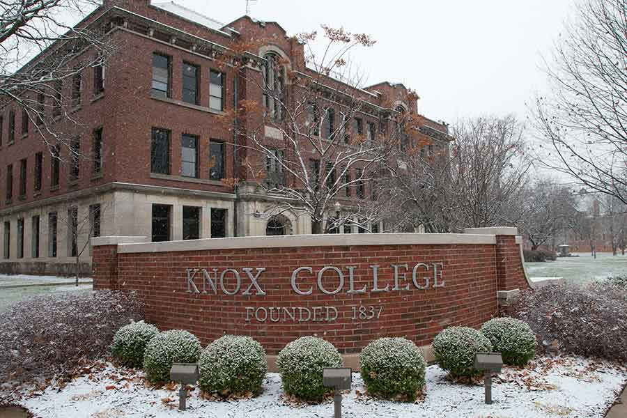 Campbell Gate on the Knox College campus