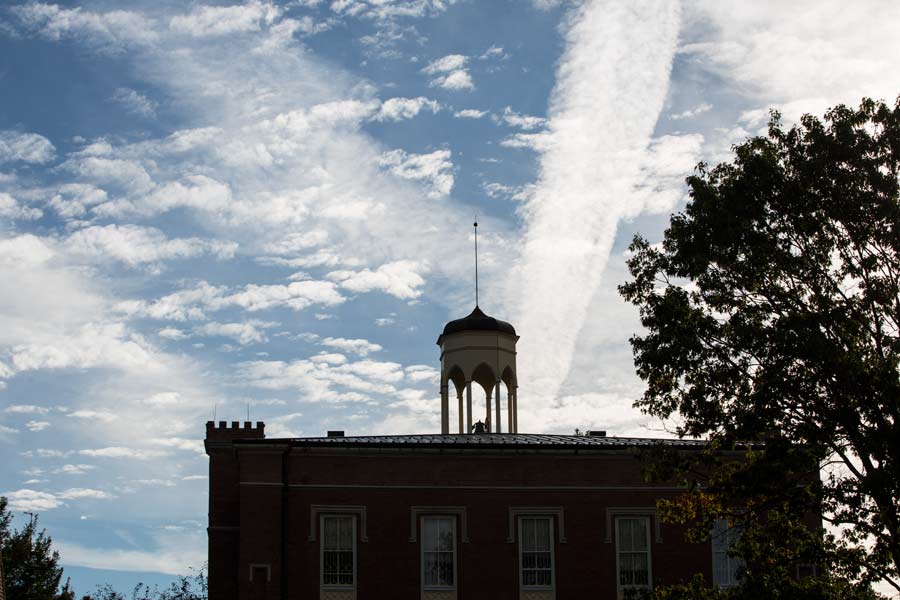 Old Main bell tower