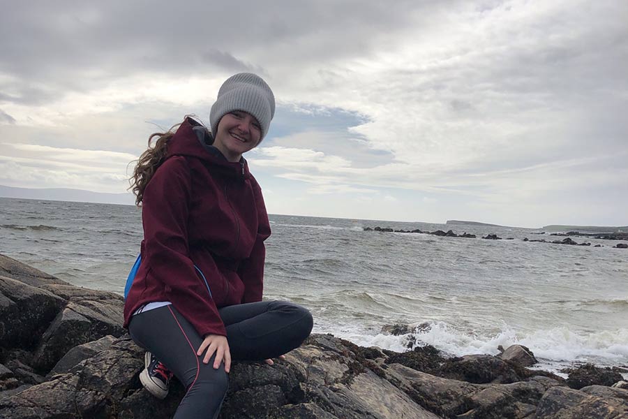 Cyan Oelklaus '21 studied creative writing in Dublin, Ireland through the Writer's Program.