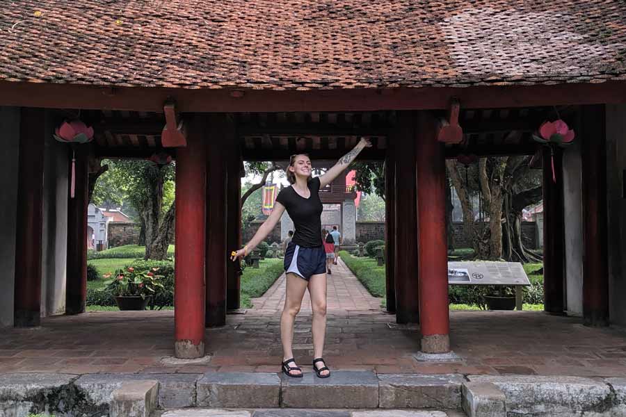 Keara Crook '19 in Vietnam