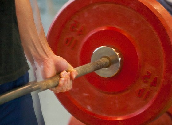 Weightroom in Andrew Fitness Center