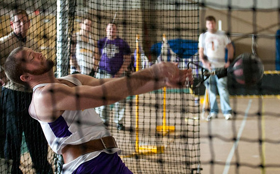 Indoor Track Meet - Hammer Throw