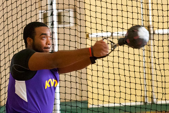 Indoor Track Meet - Hammer Throw