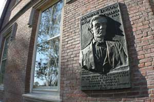 Lincoln Douglas Debate Site, Old Main, Knox College, Galesburg, Illinois