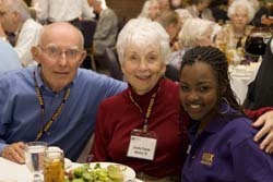 Joyce Omondi '10 at Homecoming