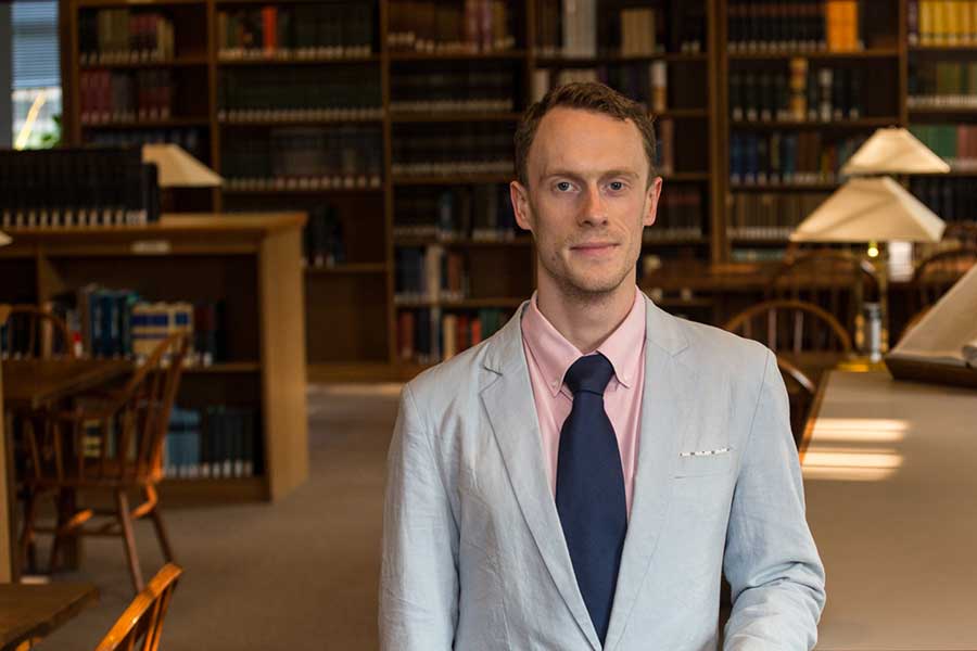 Benjamin Farrer, assistant professor of Environmental Studies