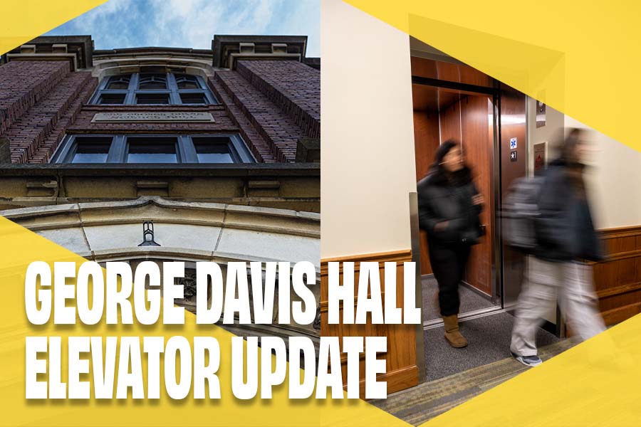 Image for George Davis Hall Elevator Update